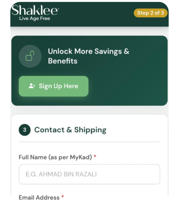 Sign Up